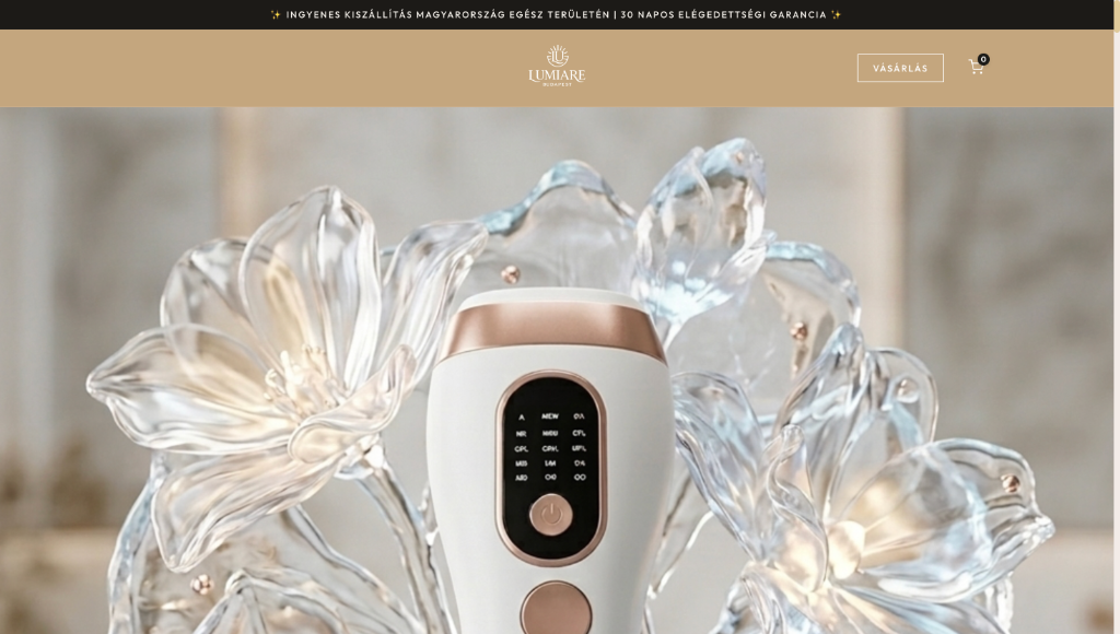 Lumiare IPL mockup